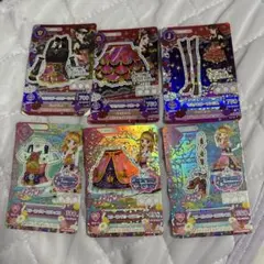 アイカツカードセット 6枚