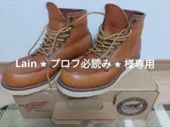 レッドウィング 875 犬刻印 アイリッシュセッター 美品 6 1/2