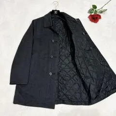未使用級美品✨　マッキントッシュ　ステンカラーコート　リバーシブル　38