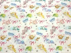 ダッフィー♥ステラルー♥リーナベル♥はぎれ♥約50✖️140♥ポリコットン