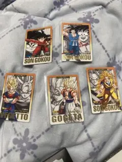 ドラゴンボール トレーディングカード 5枚セット