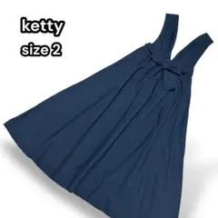 【本日17時終了】KETTY ジャンパースカート セール 50%OFF】ケティ ketty ナイロンストレッチジャンパー