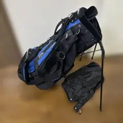 キャロウェイ　スタンド式キャディバッグ　青×黒