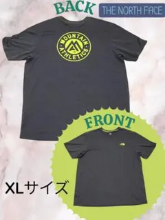 【美品】ノースフェイスマウンテンアスレチックスTシャツXLグレー バックプリント