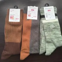 UNIQLO ソックス3点　MEN 27-29cm