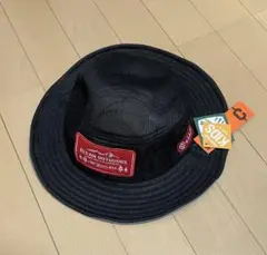 clefs クレ キッズハット 黒 55cm