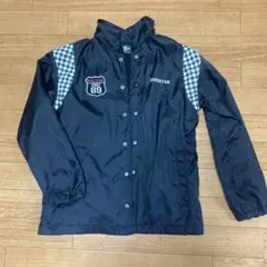 RAD CUSTOM 黒 ナイロンジャケット 140