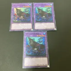 【匿名発送】遊戯王　テセウスの魔棲物　スーパー　3枚　②