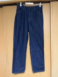 UNIQLO ワイドフィットデニムパンツ 29サイズ navy