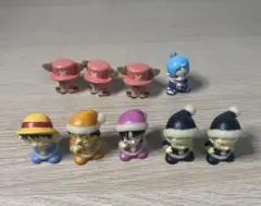 ワンピース　ソフビフィギュア　9個