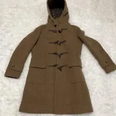 ✨美品✨LONDON TRADITION ダッフルコート ブラウン チェック柄