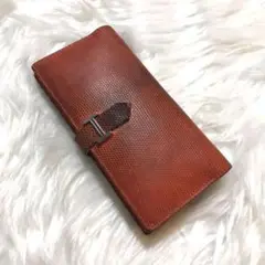 本物 高級 37万円 エルメス/HERMES ベアン □I刻印 高級リザード
