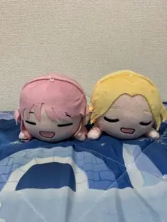 前橋ウィッチーズ 寝そべりぬいぐるみ～私服～　赤城ユイナ　三俣チョコ　2種セット