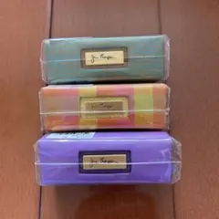 【Jim Thompson】タイシルク 絹 リップスティックケース３個