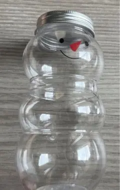 【専用】クリアボトル　雪だるま　1個