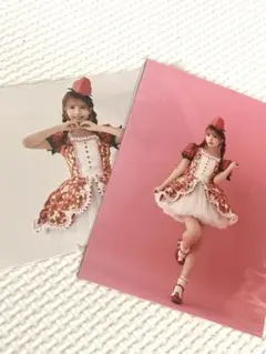 三上悠亜 生写真　クリスマスファンイベント限定　２枚