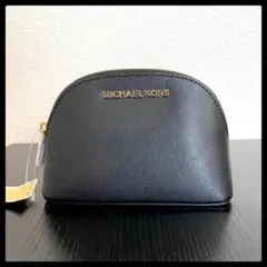 マイケルコース ポーチ レザー 小サイズ ブラック 新品 未使用