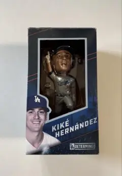 バブルヘッド首振り人形 キケ・エルナンデス Kike Hernandez 非売品 バブルヘッド首振り人形 キケ・エルナンデス Kike Hernandez