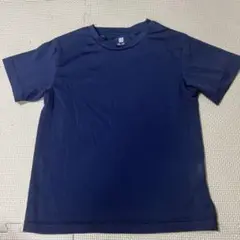 UNIQLO ドライEX Tシャツ 130 ネイビー