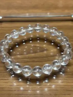 天然石アイリス入り水晶！ブレスレット