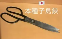 ハサミ【新品・未開封】本種子島鋏　18cm 楽天市場】本種 池浪刃物製作所 種子島はさみ6寸木箱入り純