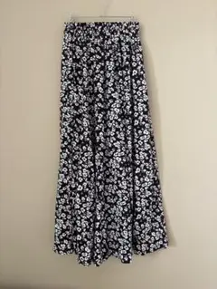 coca 花柄ロング丈スカート
