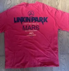 LINKIN PARK　リンキンパーク　バンドTシャツ　ツアーTシャツ　XL　赤