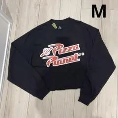 新品　海外製　ピクサー　トイストーリー　ピザプラネット　トレーナー　M