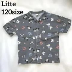LITTE / disney 100周年　シャツグレー　/ 120