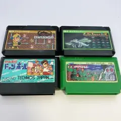 ニンテンドーファミコンソフト　起動確認済み　4本　まとめ売り
