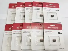 トランセンド transcend microSDHC 32GB 10枚セット
