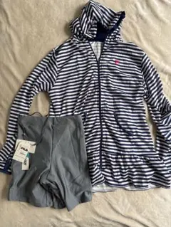 FILA フィラ ラッシュガード 3L スパッツ M タグ付き新品 水着