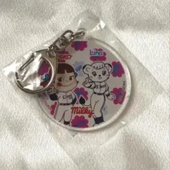 ライナ　ペコちゃん　アクリルキーホルダー　埼玉西武ライオンズ　ガチャ