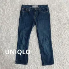 美品 ユニクロ UNIQLO スキニーフィット デニム