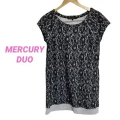 MERCURYDUO チュニック （F） トレーナー素材 レース 厚手