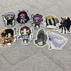 ワンピースステッカー&シール 9枚セット