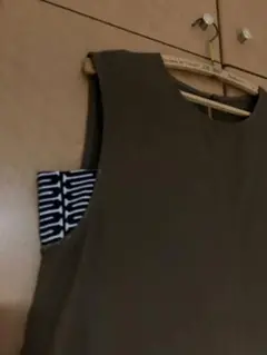 未使用　スタディオクリップ　ツイル　ブラウンワンピース