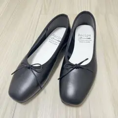 ⭐️新品⭐️ Recipe レシピ　リボン　レザー　フラットシューズ　スリッポン