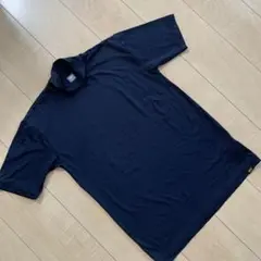 ゼット　野球　アンダーシャツ　ネイビー　半袖　ハイネック