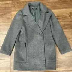 【極美品】scot club スコット クラブ ミドル ウール コート グレー