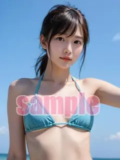 AI美女A4ポスター
