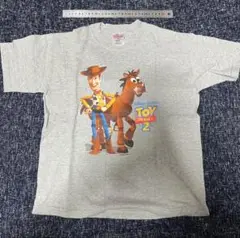 ディズニー　トイストーリー2 ウッディＴシャツ　ヴィンテージ　Mサイズ