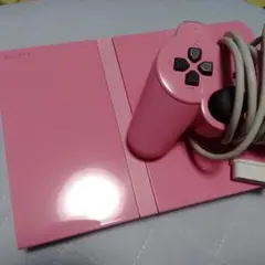 (少々難あり)PS2本体 SCPH-77000PK ピンク
