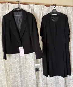 ブラックフォーマル 喪服 礼服 レディース 25号