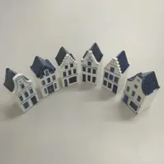 ハウステンボス・ミニチュアハウス(陶器の家)　C1～C5&B2　6点セット