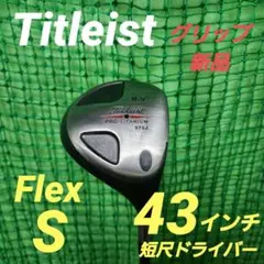 【特別価格タイムセール❗】タイトリスト　短尺ドライバー　小ぶりヘッドミニドラ感覚