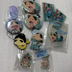 忍たま乱太郎 福富しんべヱ グッズ 11個セット アクリルスタンド 缶バッジ
