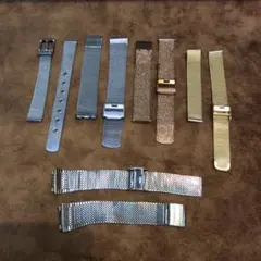 メッシュ ベルト 10点セット ジャンク (A25)
