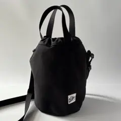 Drifter チョークバッグ ブラック 巾着ショルダーバッグ サコッシュ