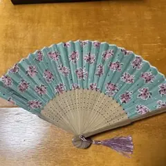 T. yamai paris 花柄 扇子